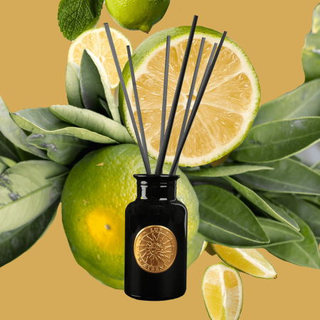 Diffuseur parfum artisanal Colonia Orange Verte | Diffuseur de luxe haut de gamme
