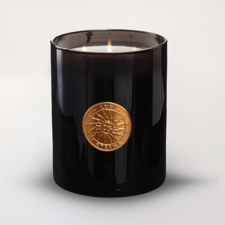 Bougie artisanale parfumée Divinus Vieille Prune Cèdre | Bougie de luxe haut de gamme